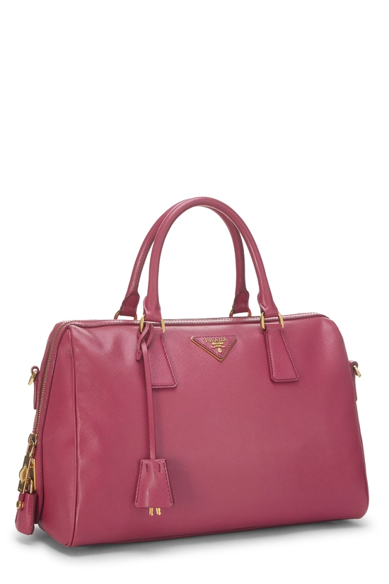 Pink Saffiano Boston, , large image number 2