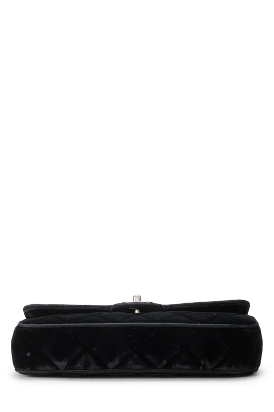 Black Velvet East West Flap Medium, , large image number 4