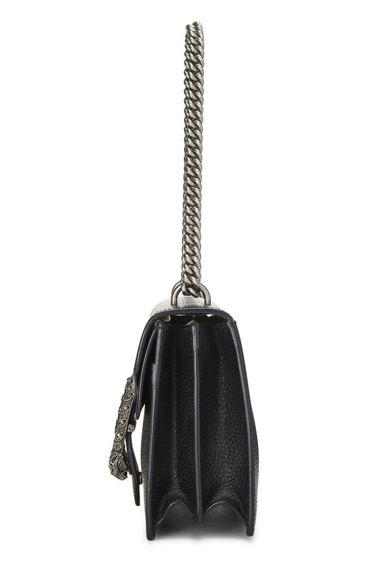 Black Leather Dionysus Shoulder Bag Small, , large image number 2