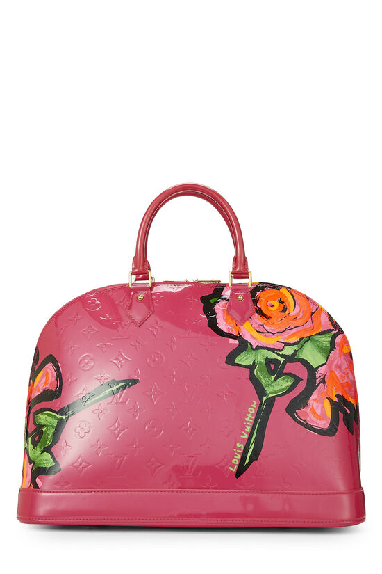 Louis Vuitton Vintage Pink Vernis Alma Bag