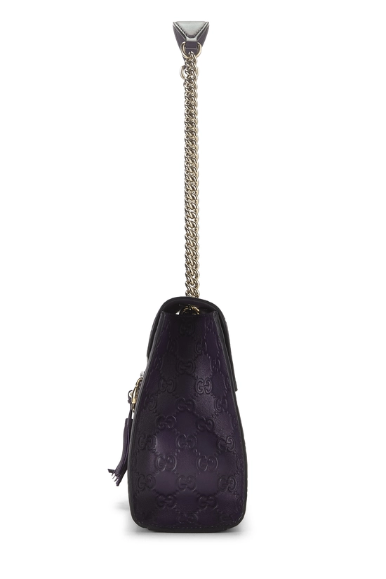 Purple Guccissima Leather Emily Chain Shoulder Bag, , large image number 2
