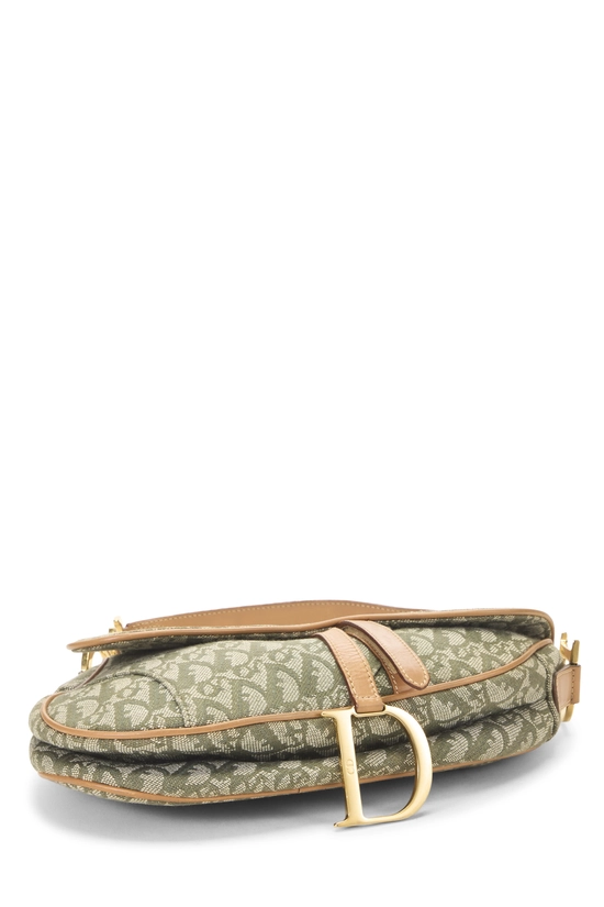 Green Trotter Canvas Saddle Bag, , large image number 4