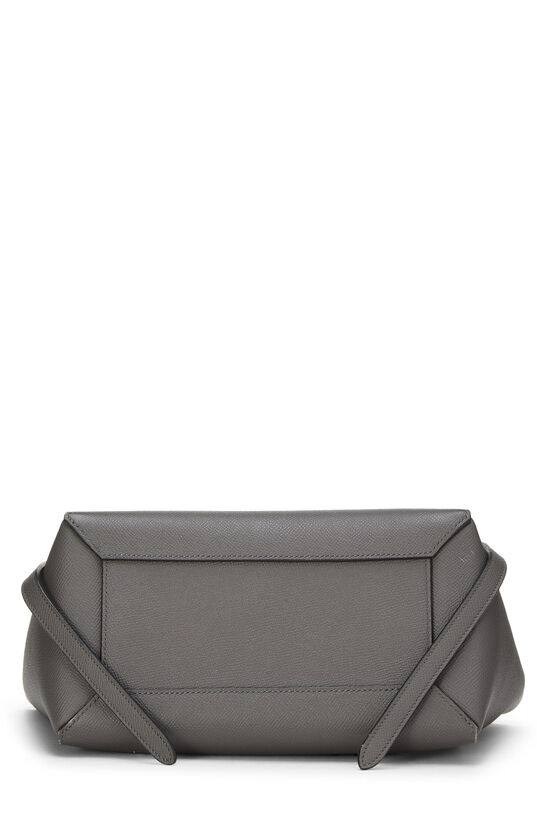 Black Grained Calfskin Belt Bag Micro, , large image number 4