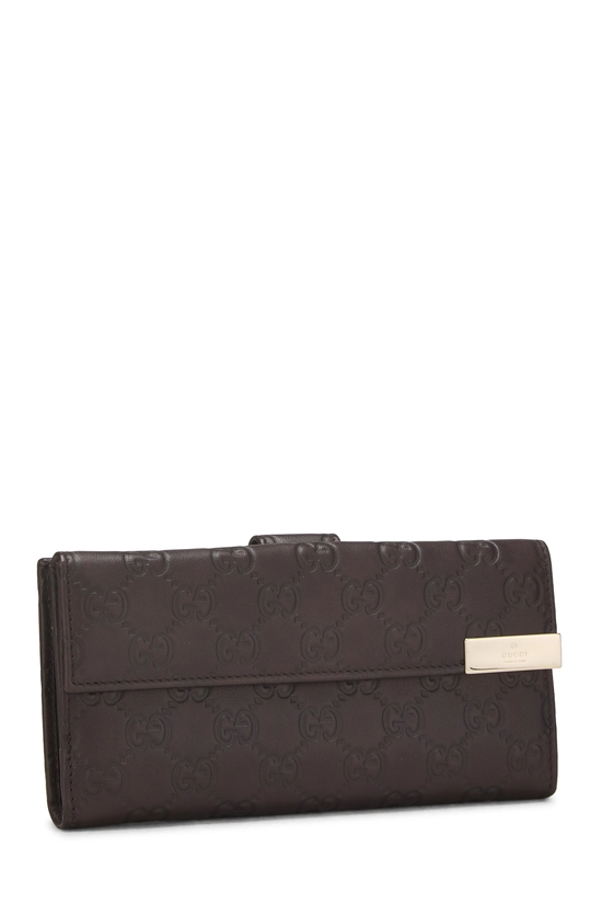 Brown Guccissima Continental Wallet, , large image number 1