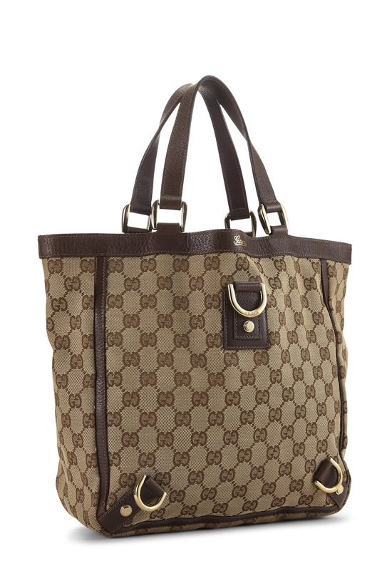 Original GG Canvas D-Ring Abbey Tote Small, , large image number 1