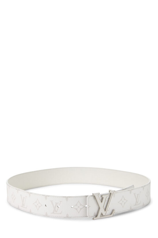White Taigarama Reversible Initiales Belt 85, , large image number 1