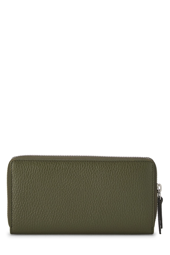 Green Leather GG Marmont Wallet, , large image number 2