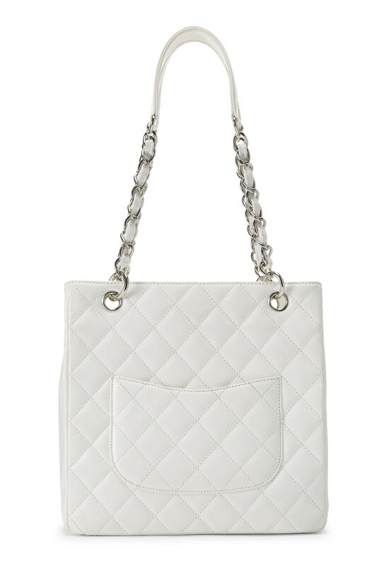 chanel quilted shopper