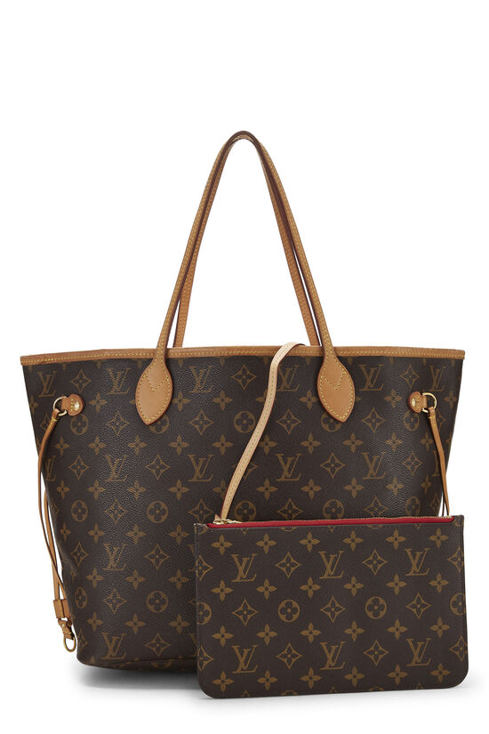 Louis Vuitton Red Monogram Canvas Neo Neverfull MM QJB3A05VRA019  