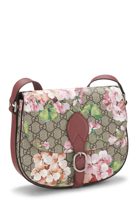 Pink Original GG Supreme Blooms Shoulder Bag, , large image number 1