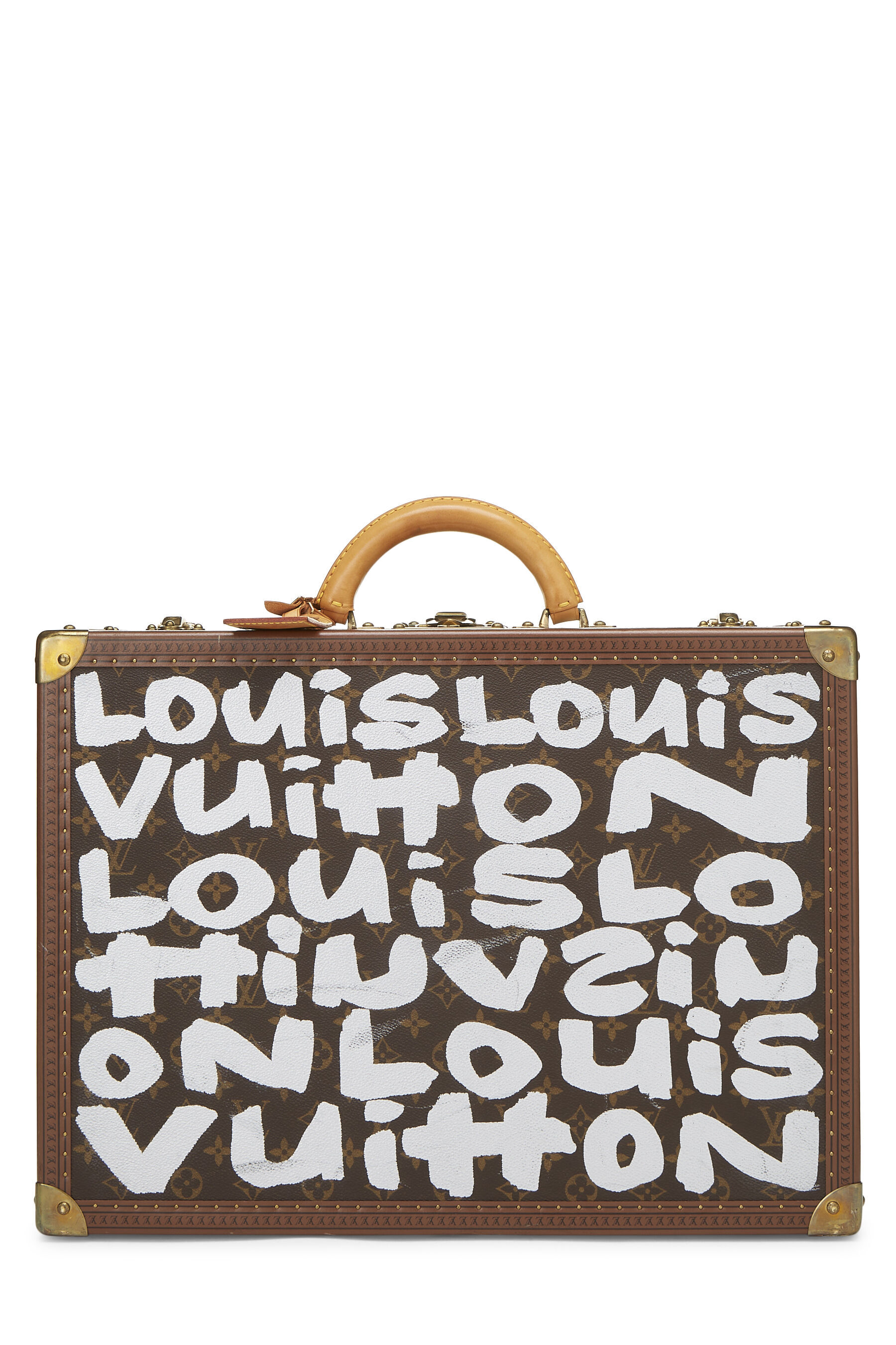 Stephen Sprouse x Louis Vuitton White Graffiti Monogram Canvas