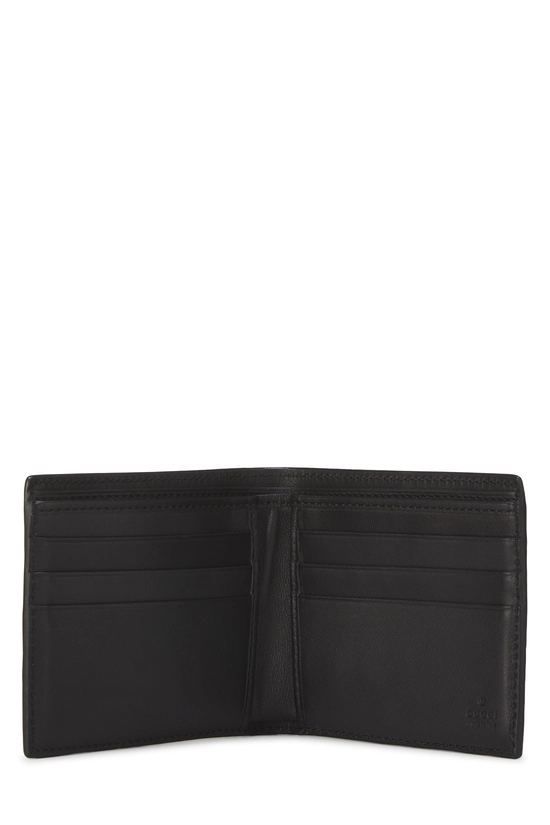 Black Guccissima Bifold Wallet, , large image number 3