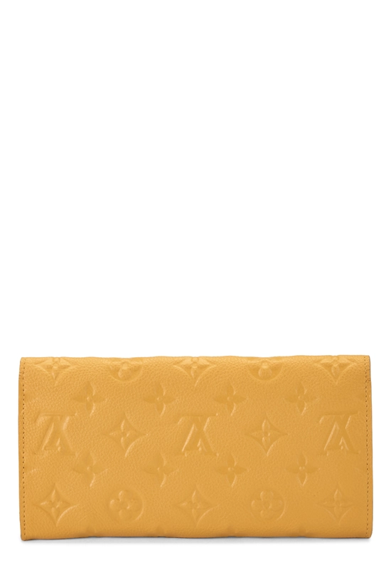 Safran Monogram Empreinte Josephine Wallet, , large image number 2