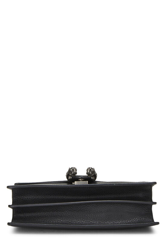 Black Leather Dionysus Shoulder Bag Small, , large image number 4