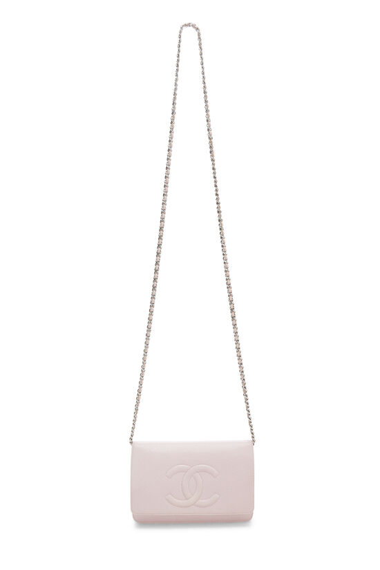 Pink Caviar Timeless 'CC' Wallet On Chain, , large image number 6