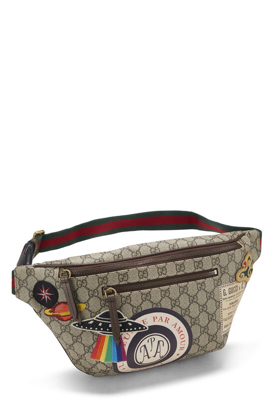 Original GG Supreme Canvas Night Courrier Waist Pouch, , large image number 1