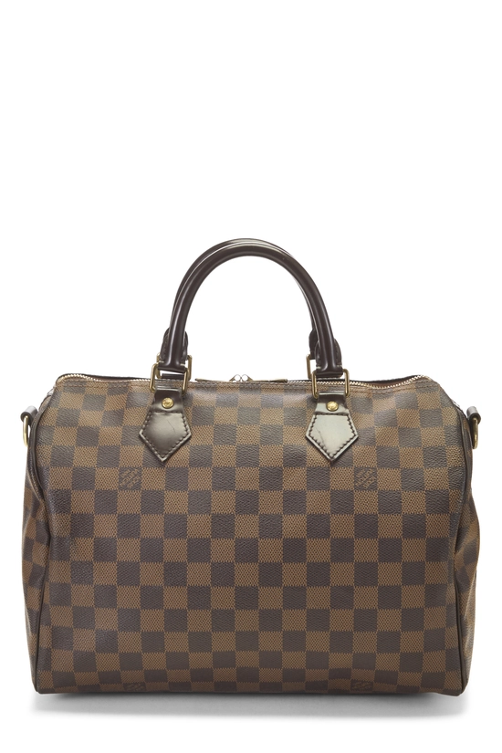 Damier Ebene Speedy Bandouliere 30, , large image number 3
