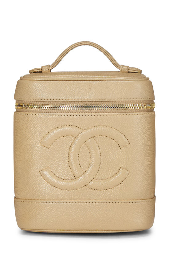 Chanel Cc Caviar Vanity Bag