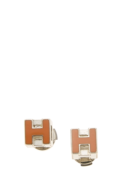 Orange Cage d'H Earrings