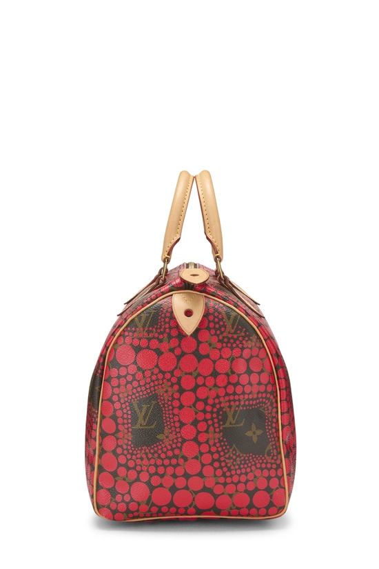 Yayoi Kusama x Louis Vuitton Red Monogram Dots Infinity Speedy 30, , large image number 2