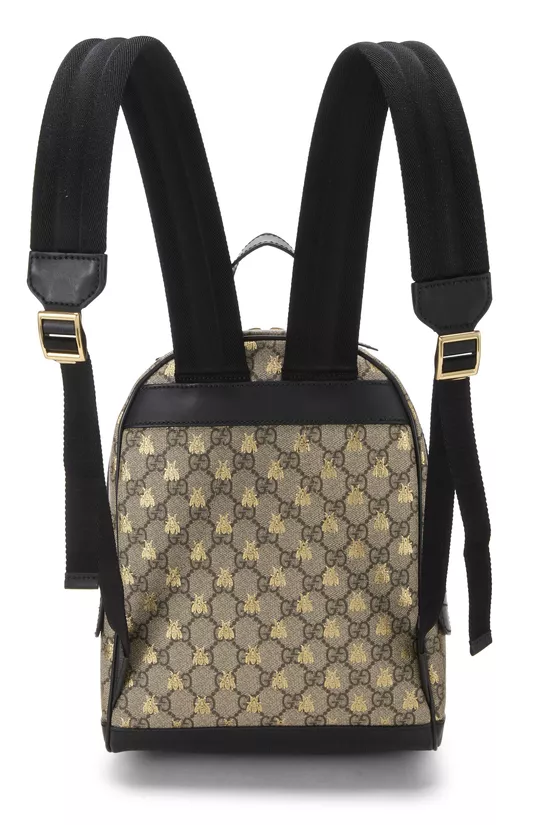 GG Supreme Canvas Bee Backpack Small, , large image number 3