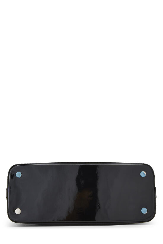 Louis Vuitton Handbag Mirabeau Gm Black Electric Epi Patent