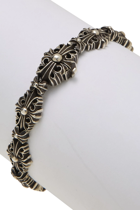 Sterling Silver Keeper Link Bracelet, , large image number 1