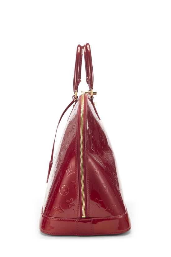 Pomme D'Amour Monogram Vernis Alma GM NM, , large image number 2