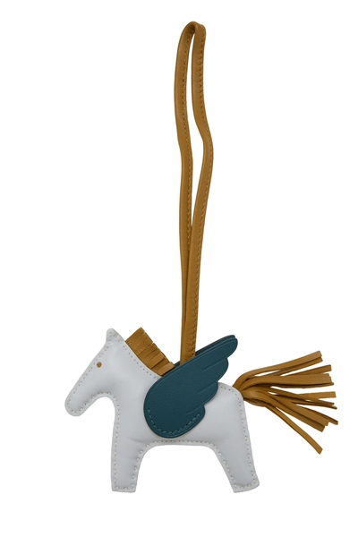 Multicolor Milo Leather Rodeo Pegase Bag Charm PM