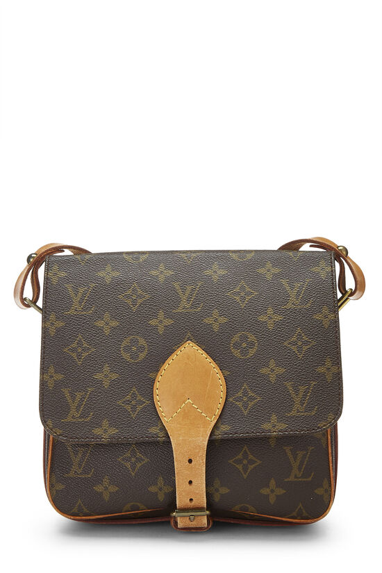 Louis Vuitton Vintage - Monogram Cartouchiere MM Bag - Brown
