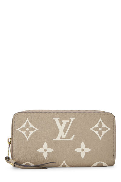 Grey Giant Monogram Empreinte Zippy Continental