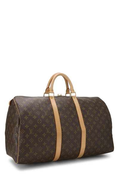 Monogram Canvas Keepall 50, , large