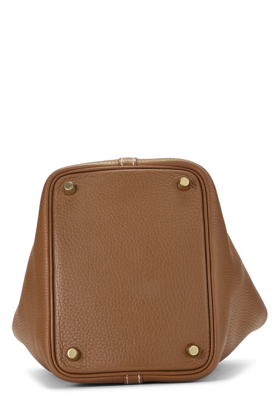 Gold Clemence Picotin Lock 18, , large image number 4