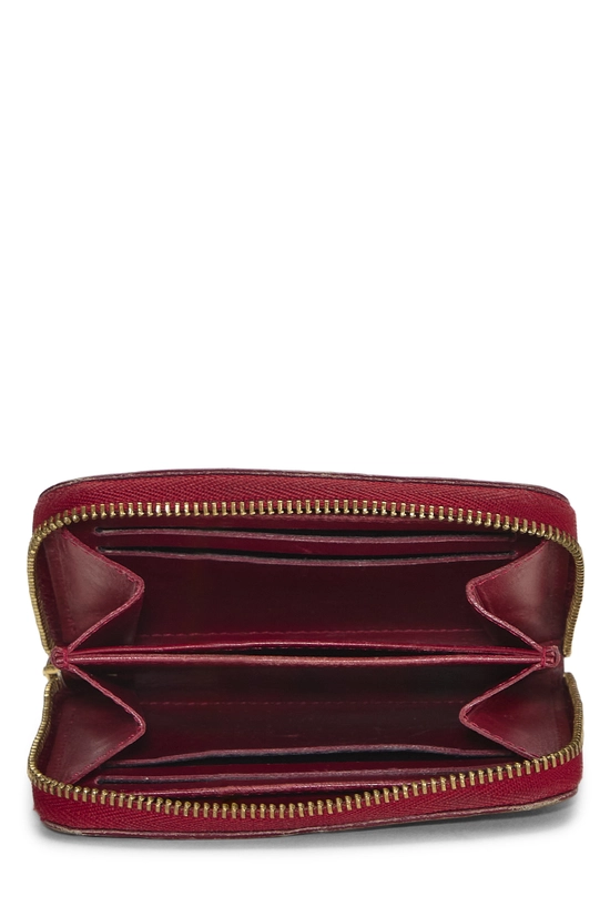 Pomme D'amour Monogram Vernis Rayures Zippy Coin Purse, , large image number 3