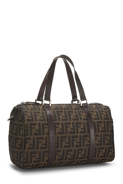 Brown Zucca Canvas Boston, , large