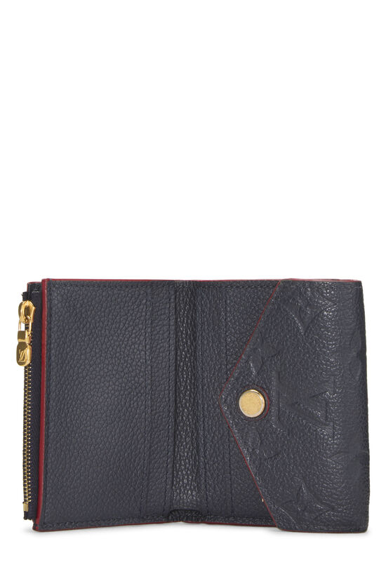 Bleu Infini Monogram Empreinte Zoe Wallet, , large image number 3