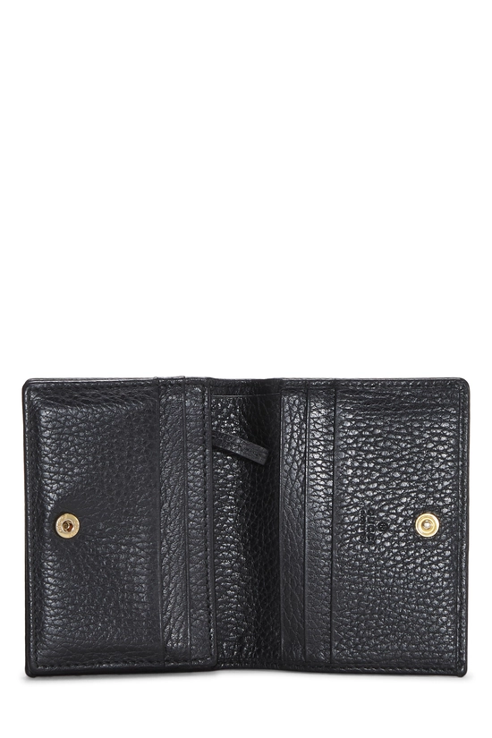 Black Leather GG Card Case, , large image number 3