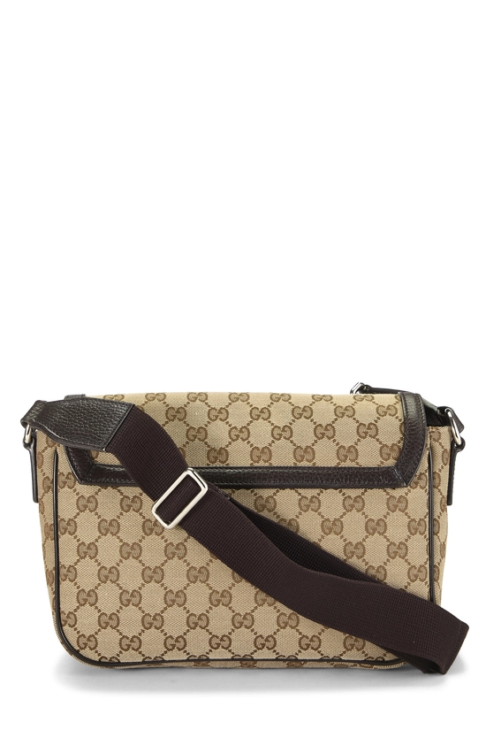 Original GG Canvas Magnetic Flap Messenger Small, , large image number 3