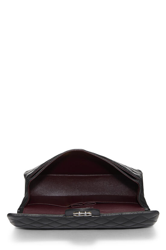 Black Quilted Lambskin Classic Double Flap Medium, , large image number 5