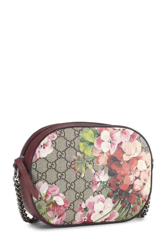 Pink GG Blooms Supreme Canvas Crossbody Bag Mini, , large image number 1