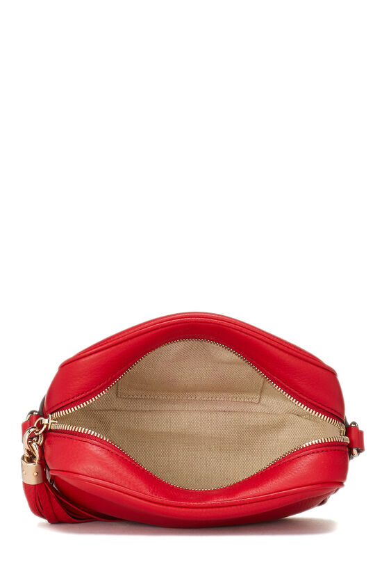 Red Grained Leather Soho Disco, , large image number 5