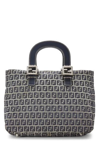 Navy Zucchino Canvas Handbag