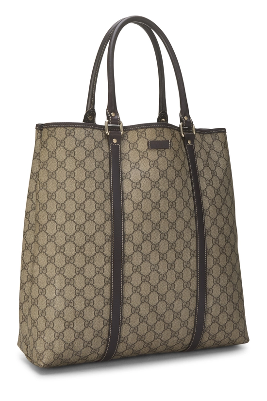 Brown GG Supreme Canvas Tote, , large image number 1