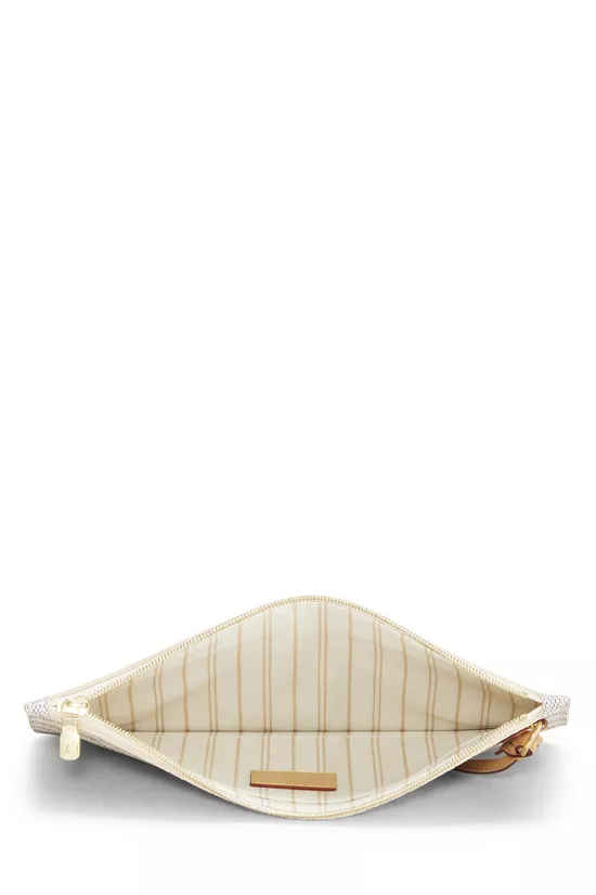 Damier Azur Neverfull Pouch MM NM, , large image number 3
