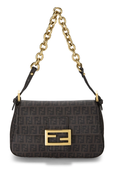 Brown Zucchino Coated Canvas Mama Mini