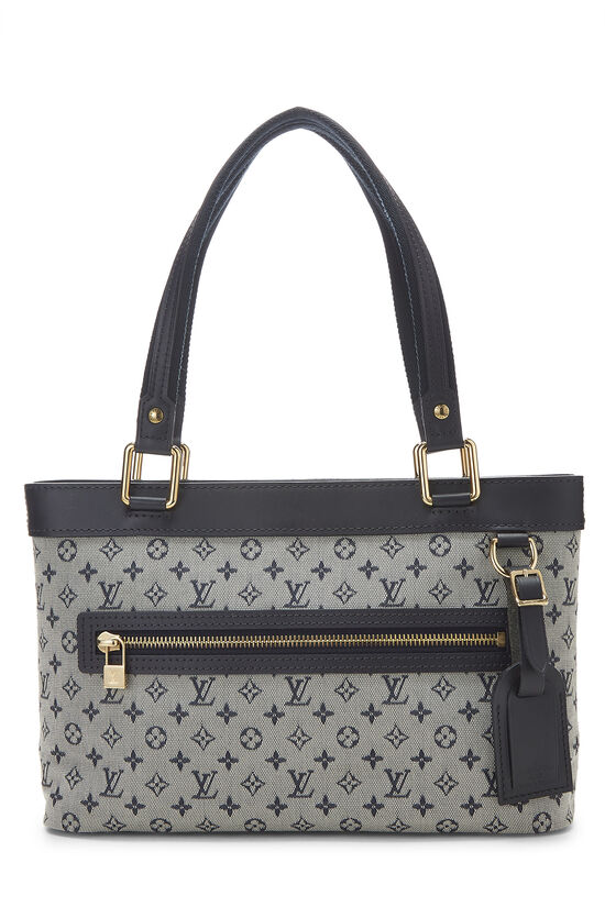 Navy Monogram Mini Lin Lucille PM, , large image number 1