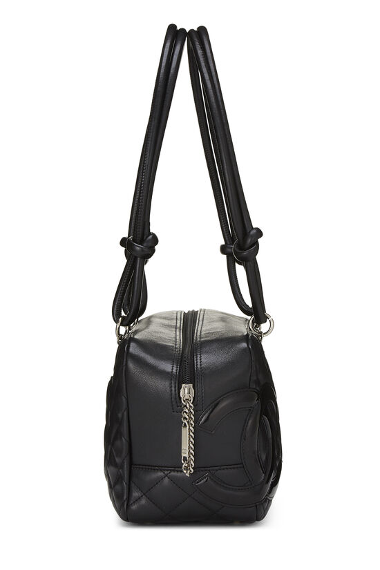 Black Calfskin Cambon Ligne Bowler, , large image number 2