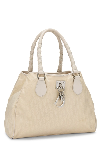 Beige Nylon Lovely Tote Small, , large