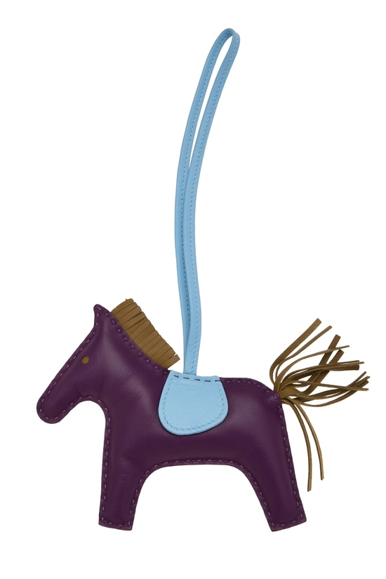 Multicolor Lambskin Rodeo Bag Charm MM, , large image number 0