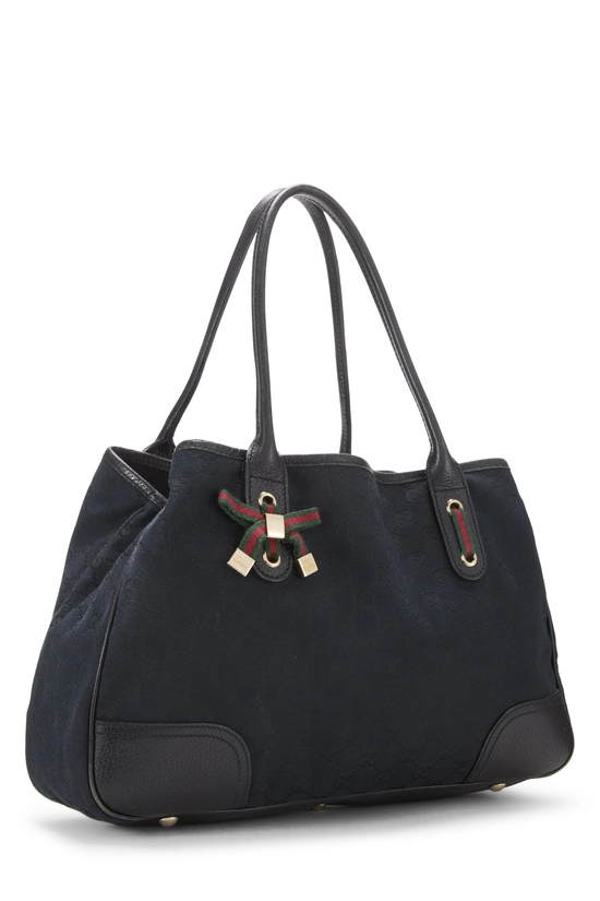Black GG Canvas Princy Tote, , large image number 1
